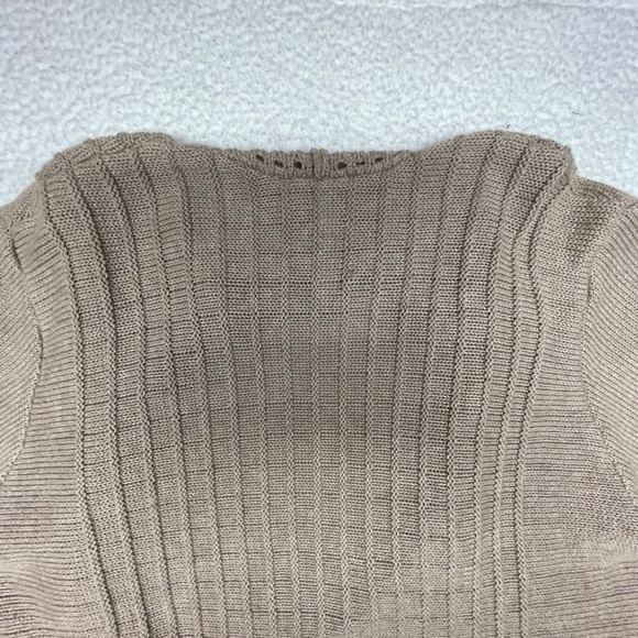 Women’s XL Beige NY Collection Cardigan Sweater - Picture 7 of 15